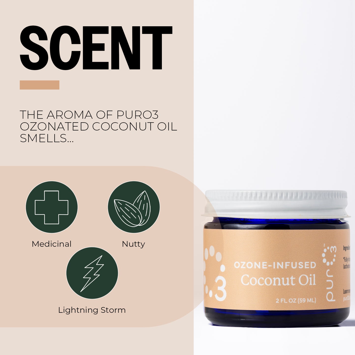 Ozone-Infused Coconut Oil