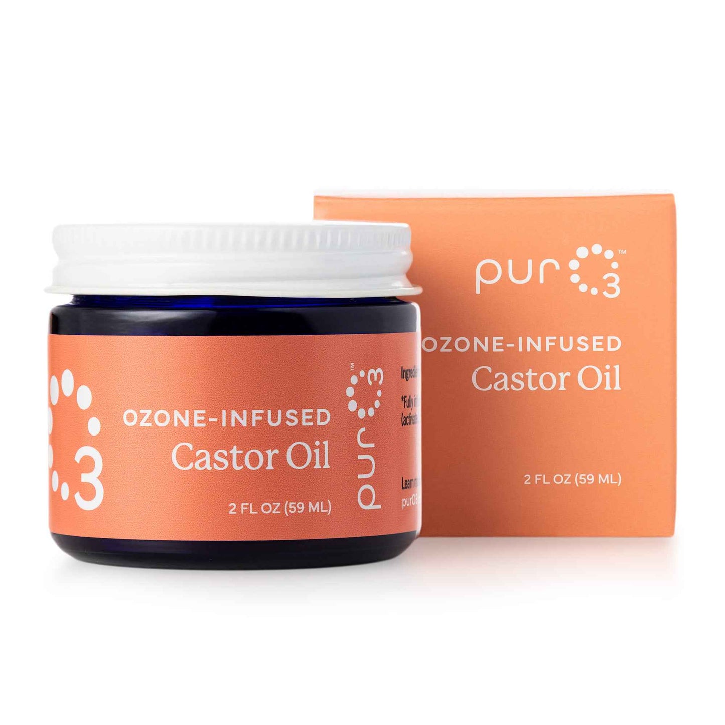 Ozone-Infused Castor Oil
