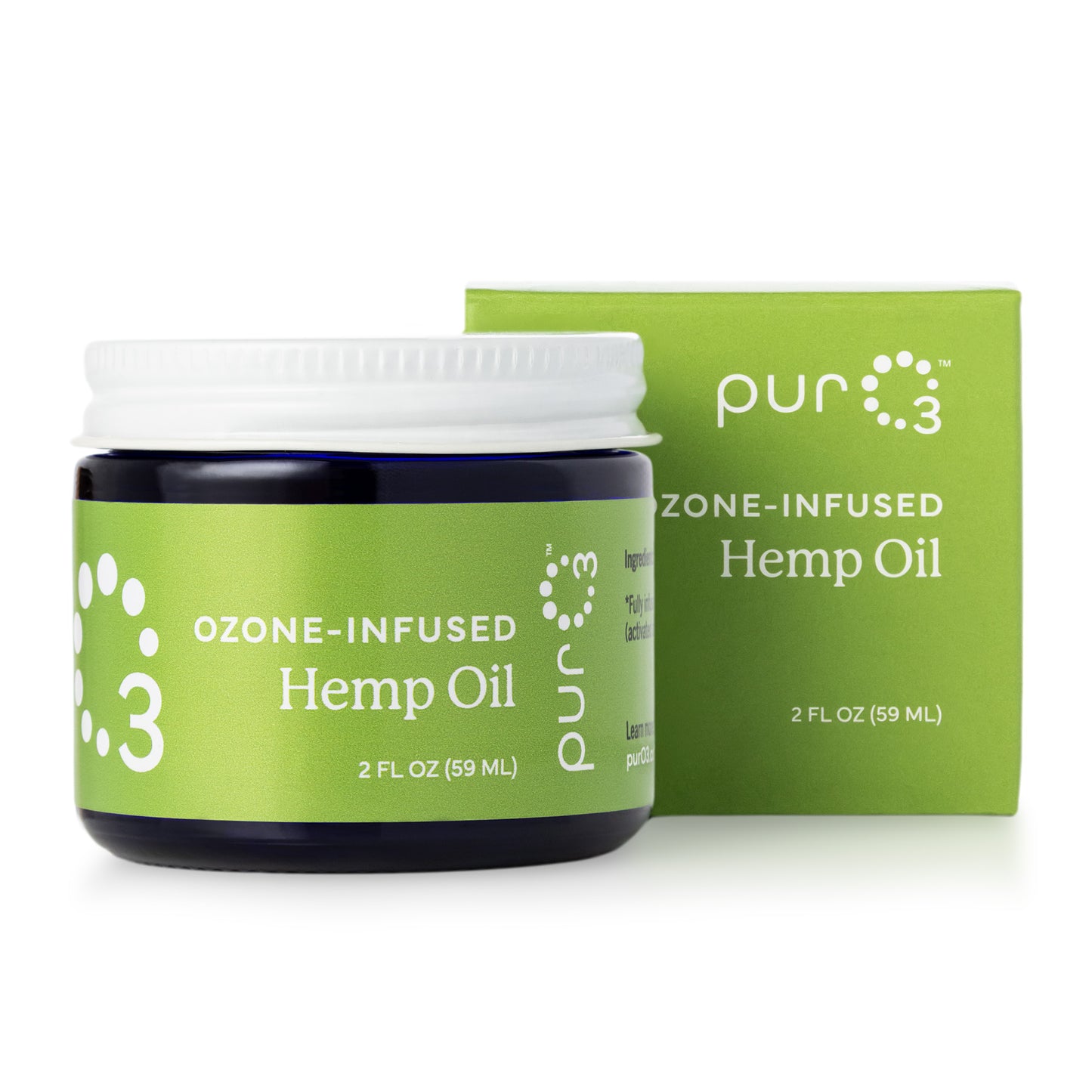 Ozone-Infused Hemp Oil