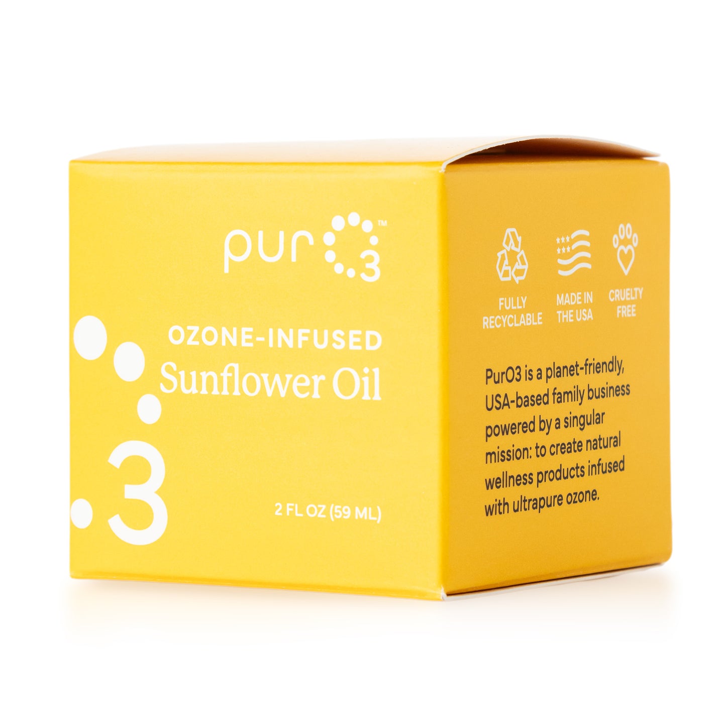 Ozone-Infused Sunflower Oil