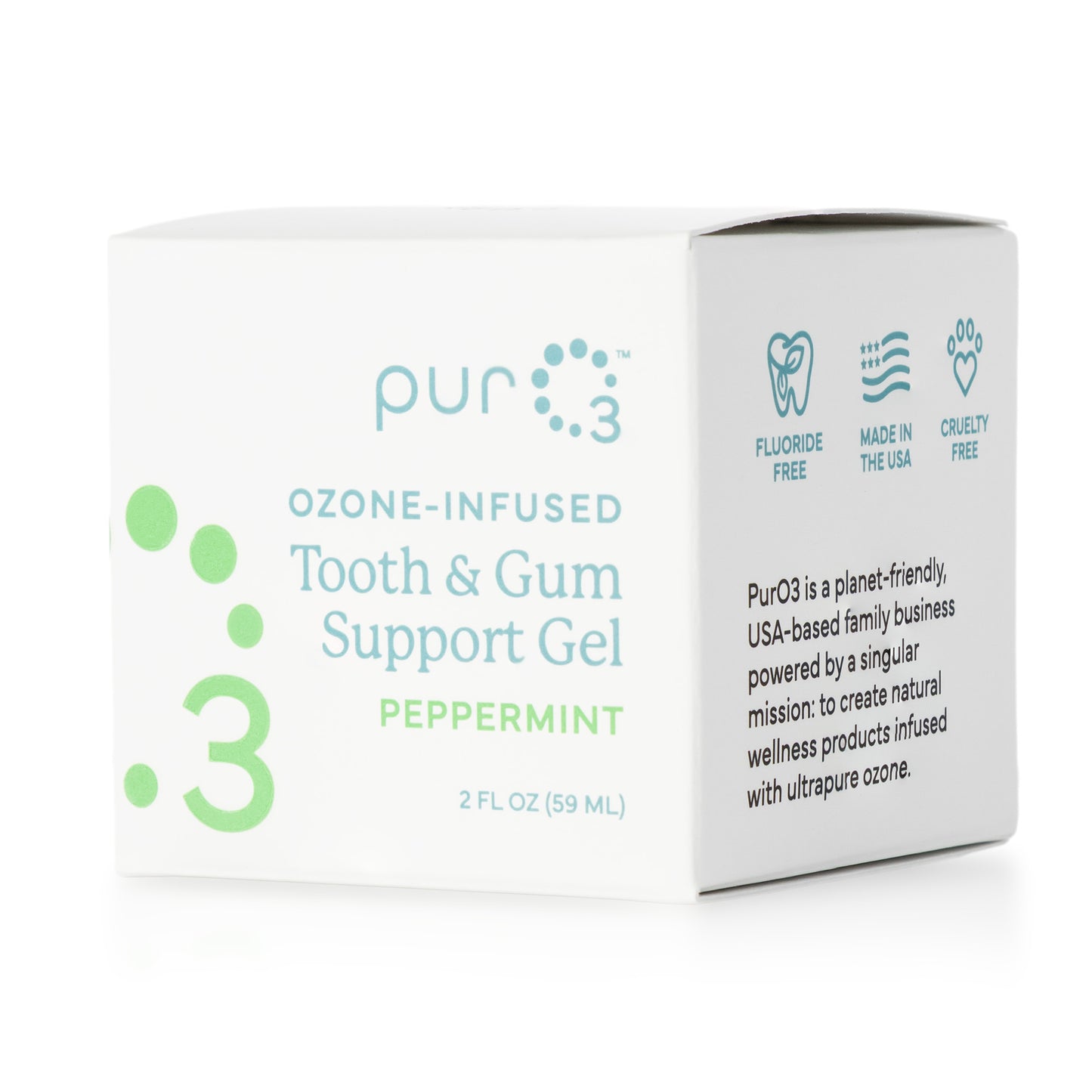 Ozone-Infused Tooth and Gum Support - Peppermint