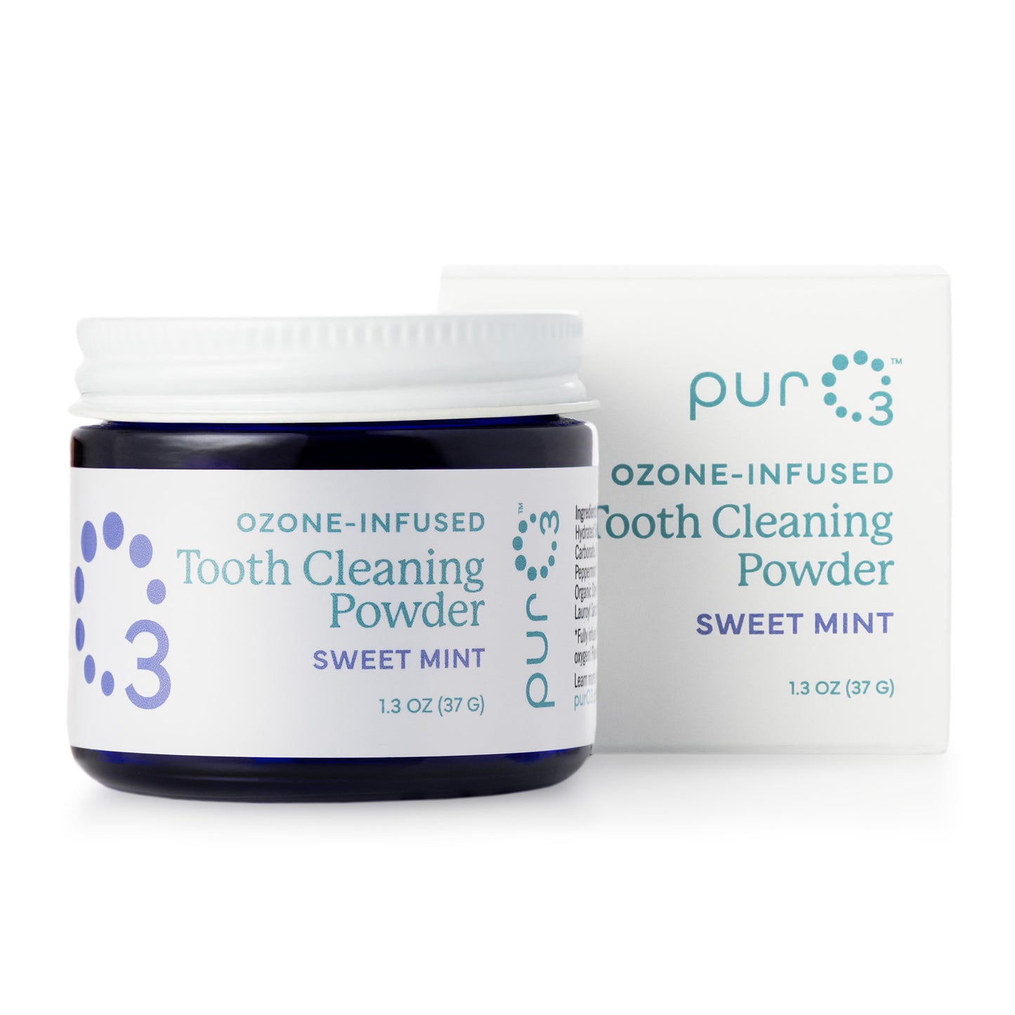 Ozone-Infused Tooth Cleaning Powder