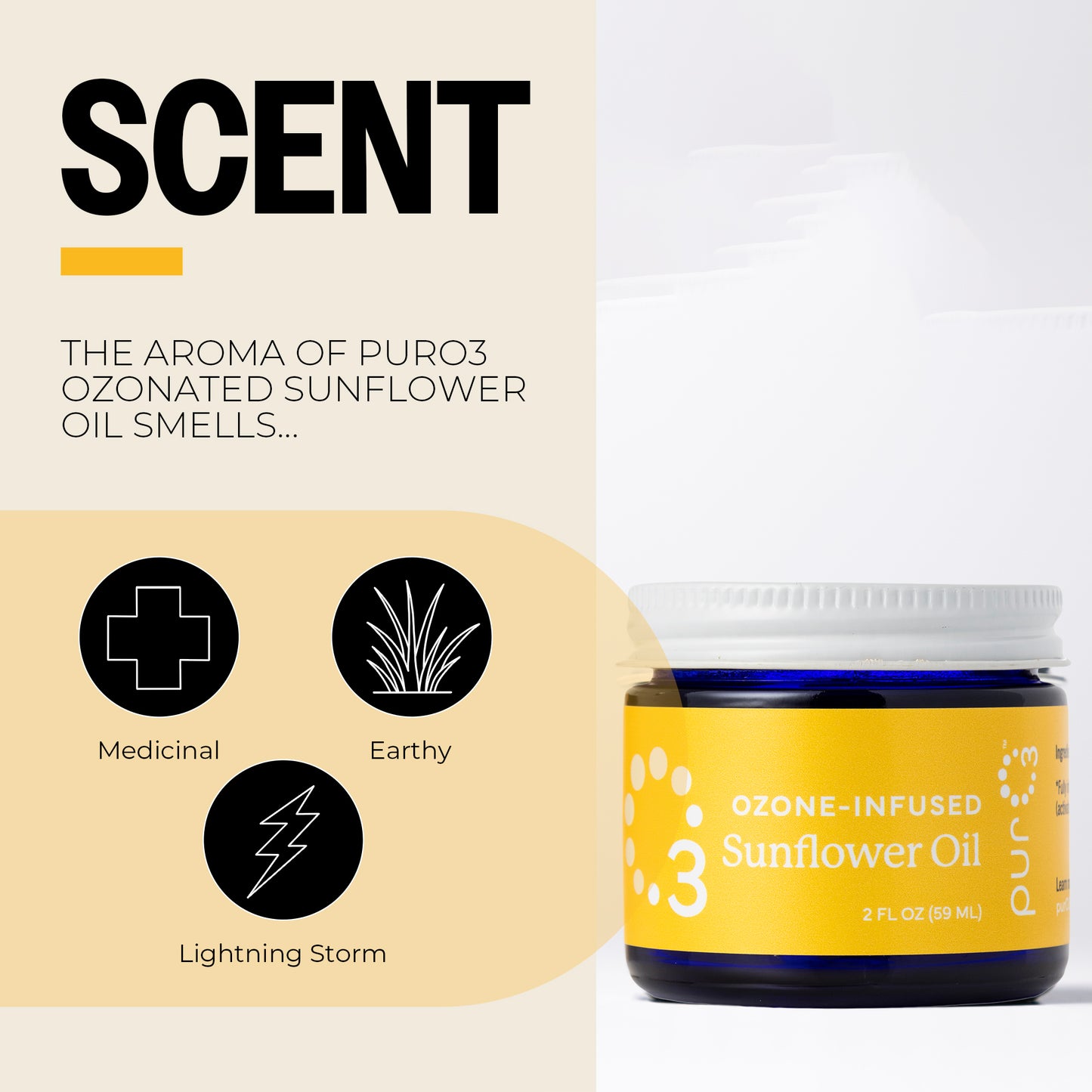 Ozone-Infused Sunflower Oil