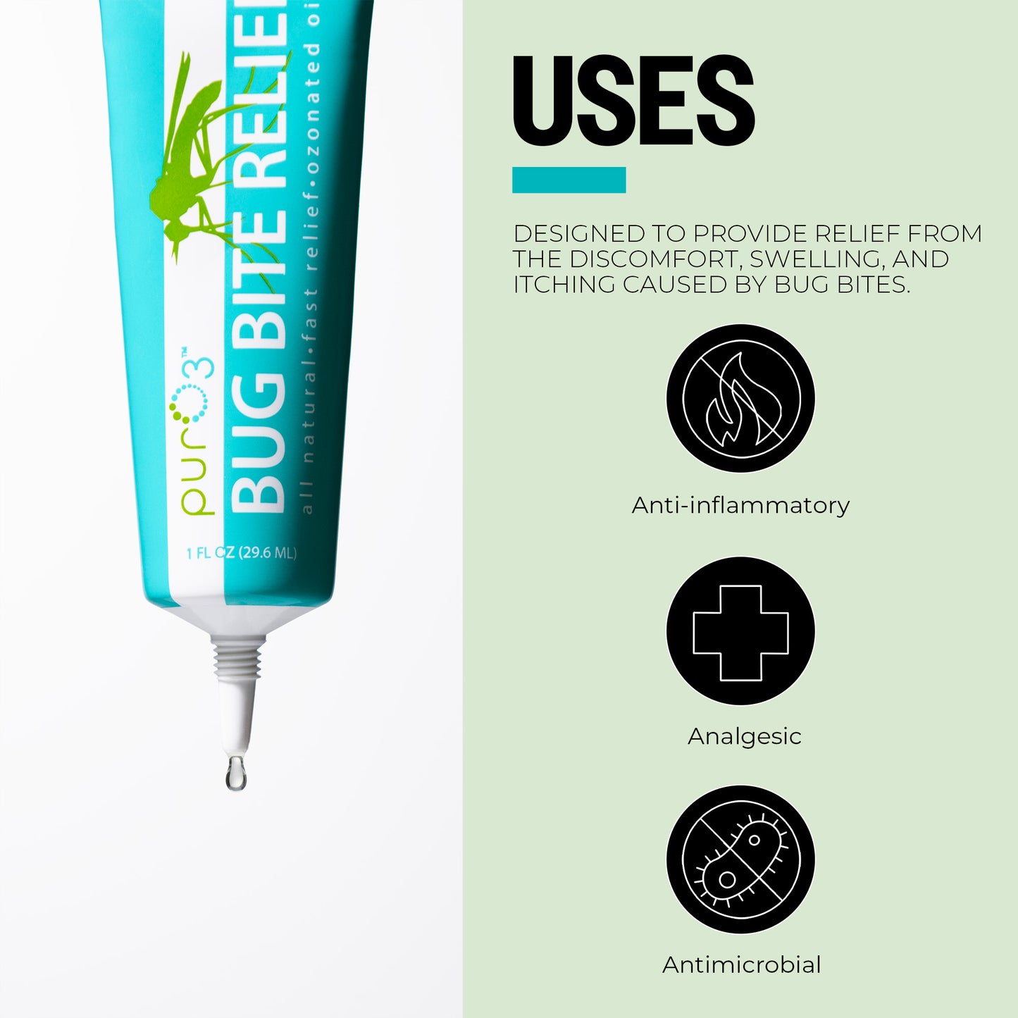 Ozone-Infused Bug Bite Relief