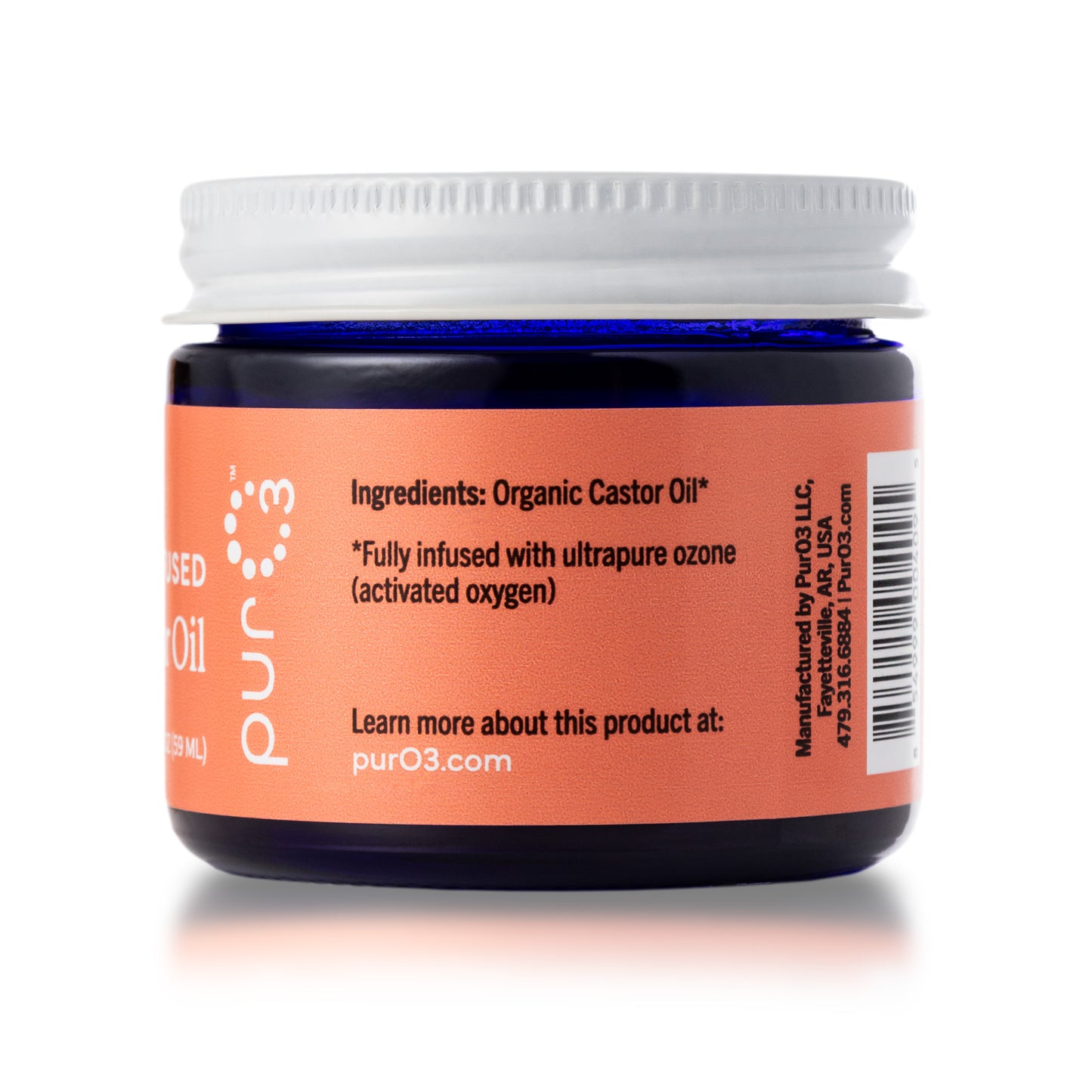 Ozone-Infused Castor Oil