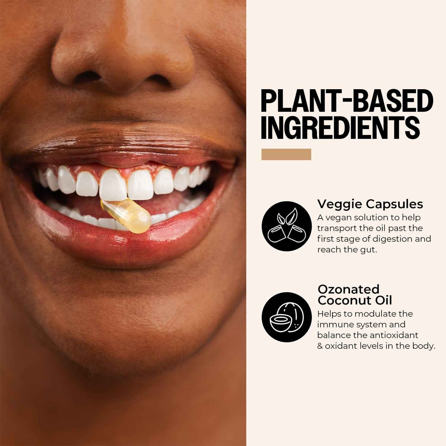 Ozone-Infused Coconut Oil Capsules
