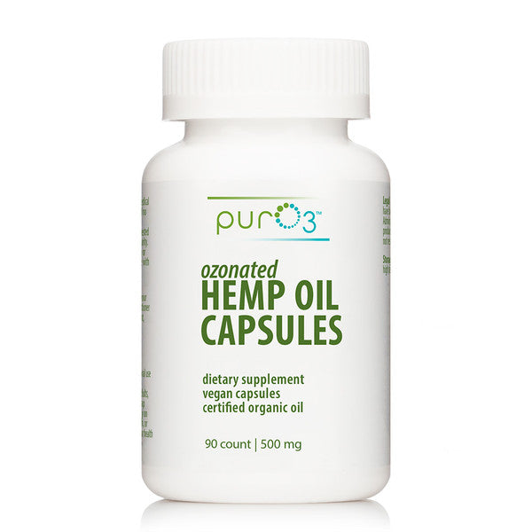 Ozone-Infused Hemp Oil Capsules