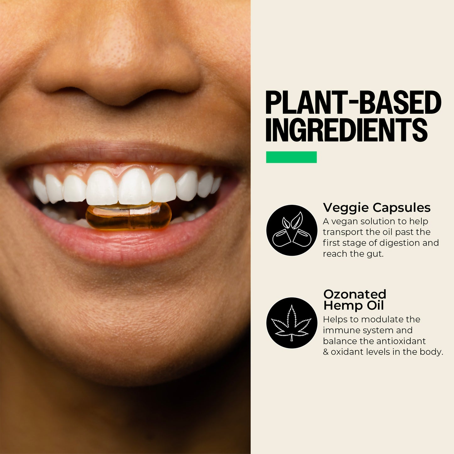 Ozone-Infused Hemp Oil Capsules