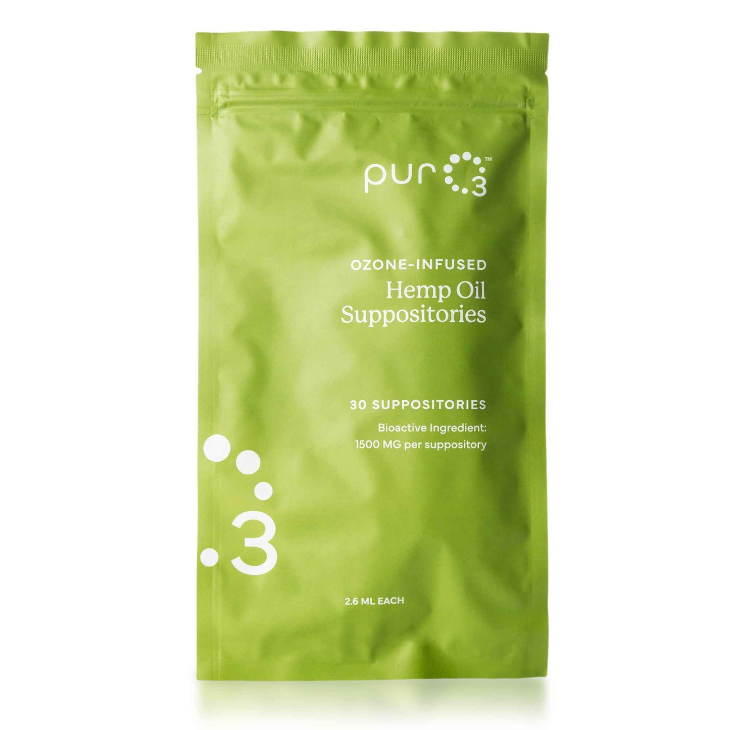 Ozone-Infused Hemp Oil Suppositories
