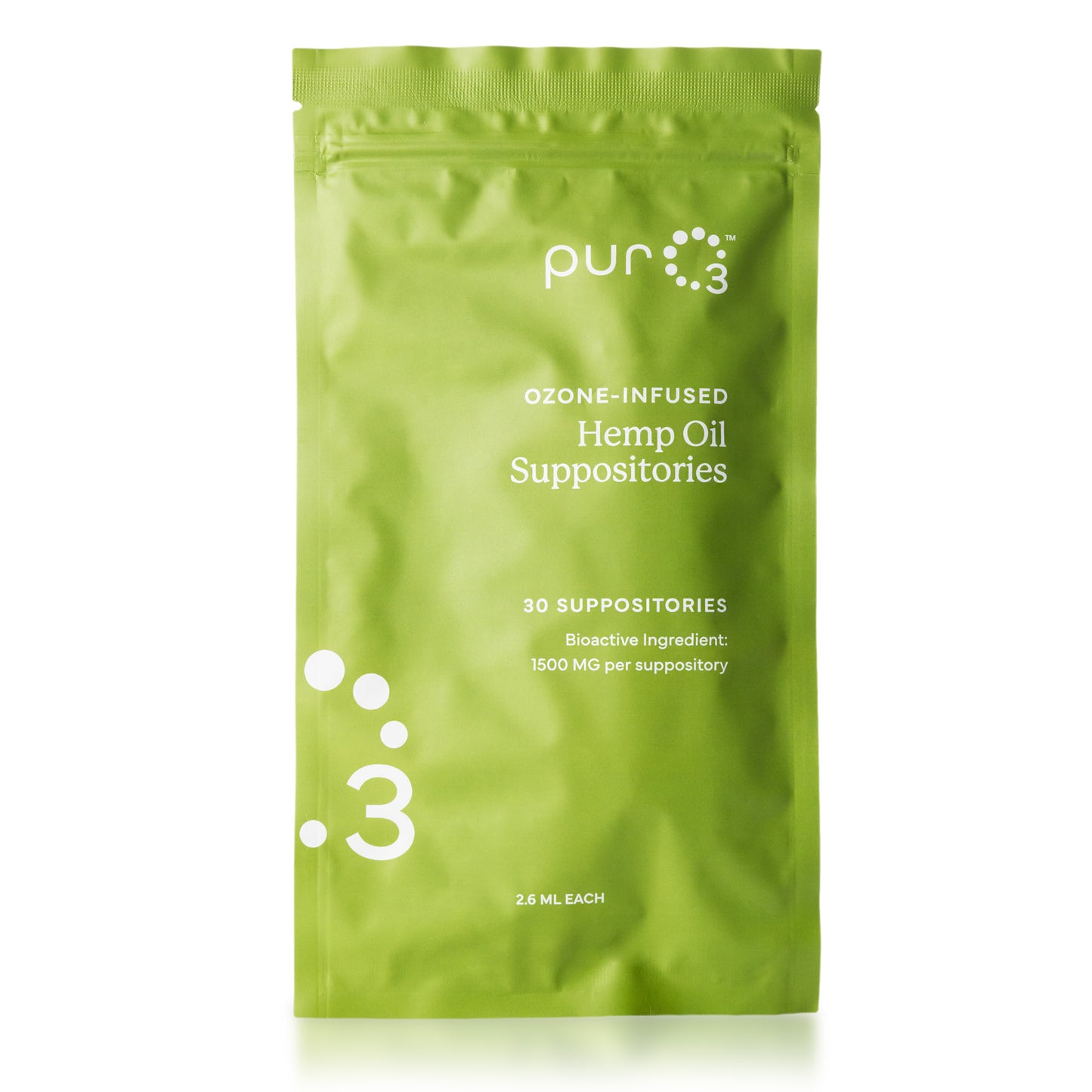 Ozone-Infused Hemp Oil Suppositories