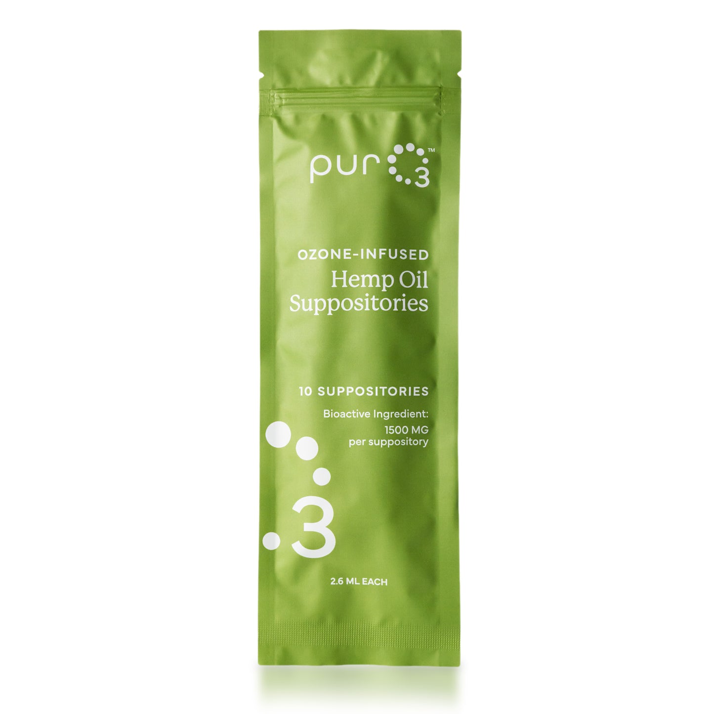 Ozone-Infused Hemp Oil Suppositories