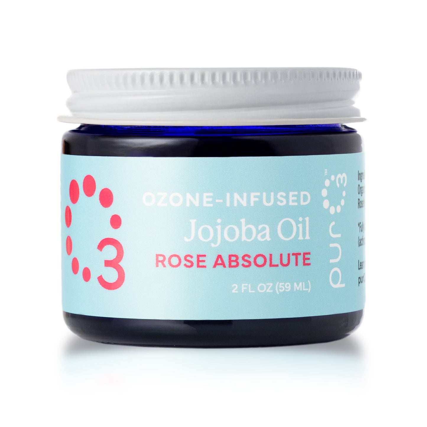 Ozone-Infused Jojoba Oil with Rose