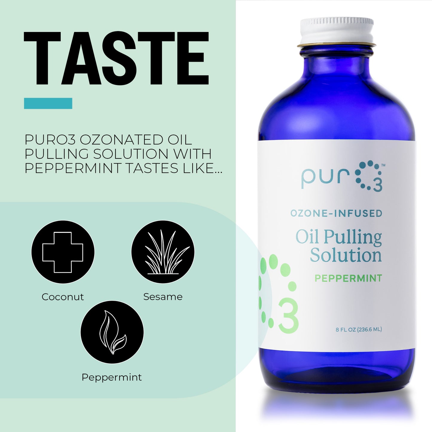 Ozone-Infused Oil Pulling Solution