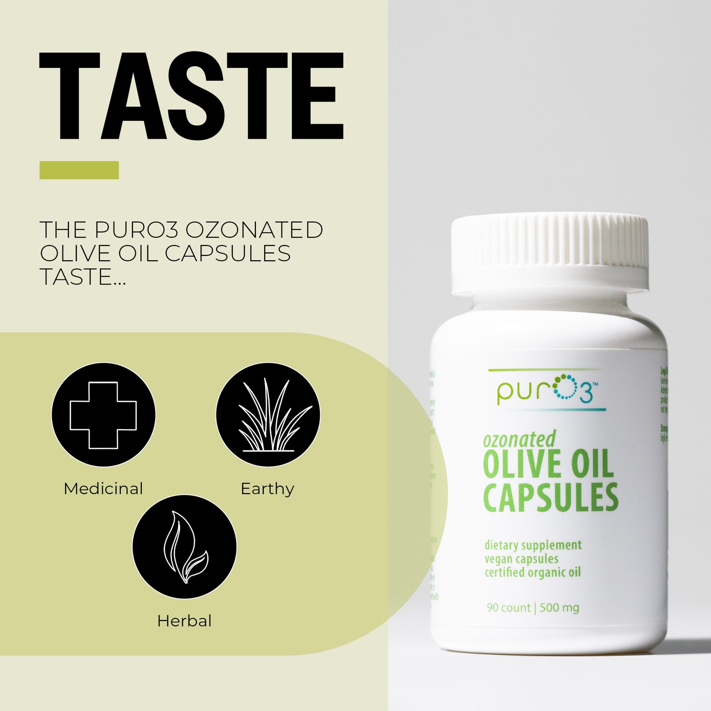 Ozone-Infused Olive Oil Capsules