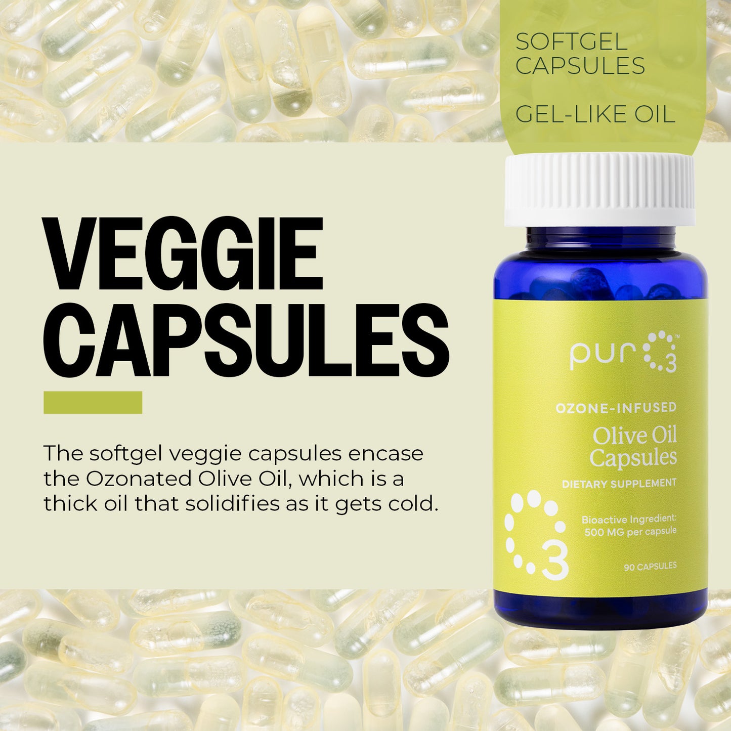 Ozone-Infused Olive Oil Capsules