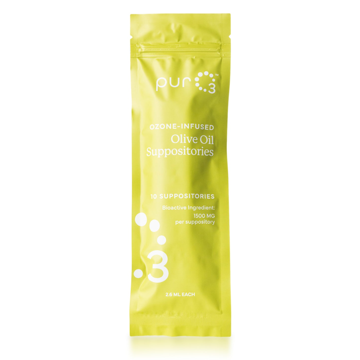 Ozone-Infused Olive Oil Suppositories