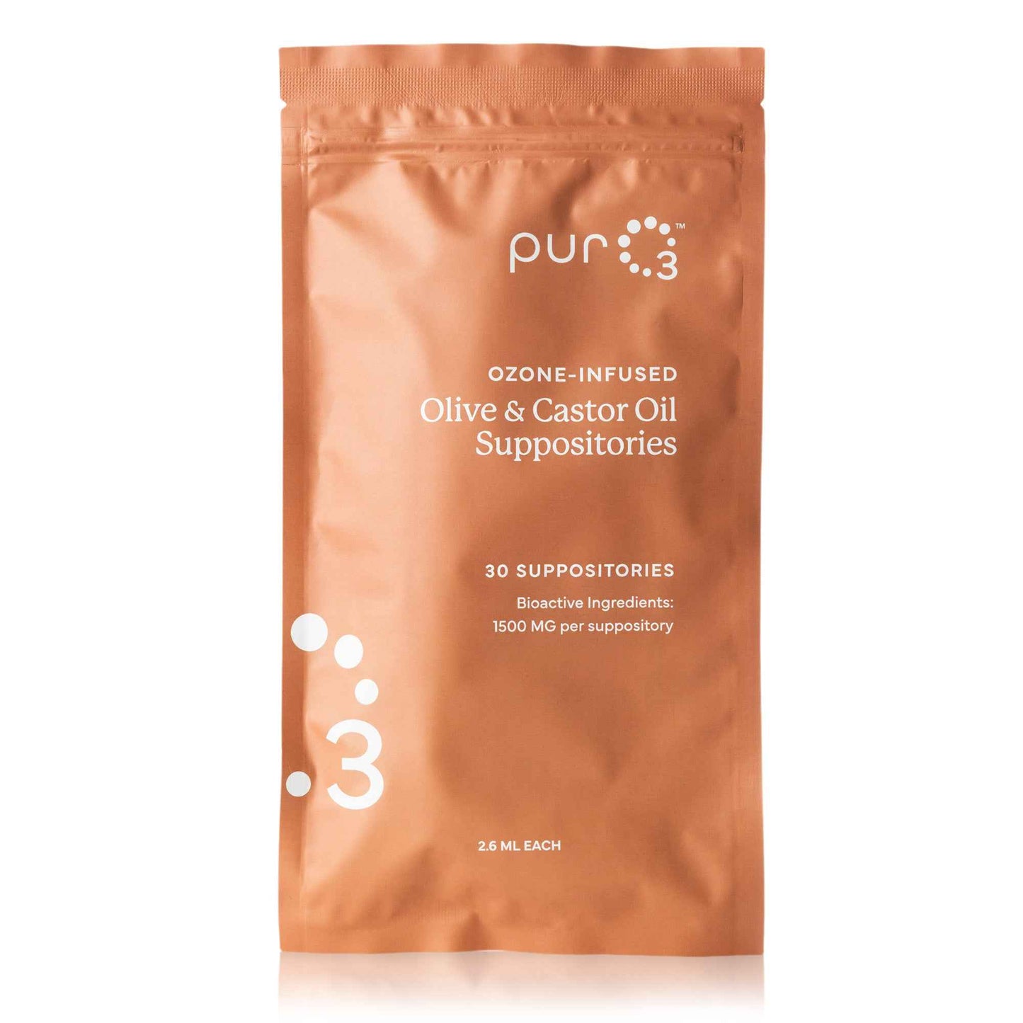 Ozone-Infused Olive/Castor Oil Suppositories