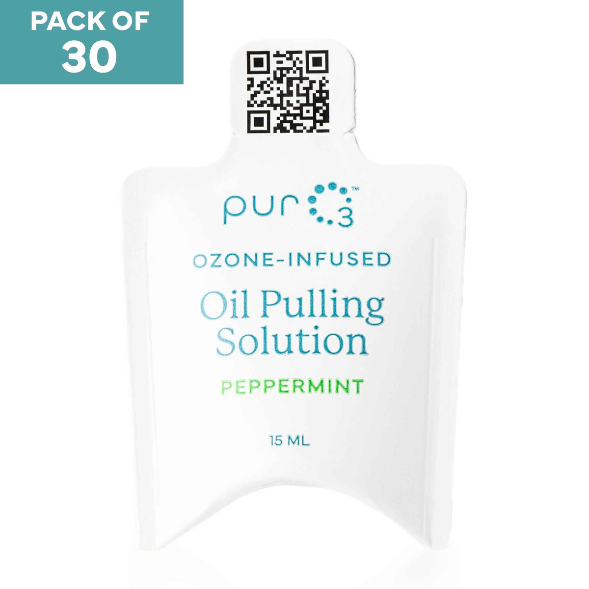 PurO3 Ozone-Infused Oil Pulling Solution Samples