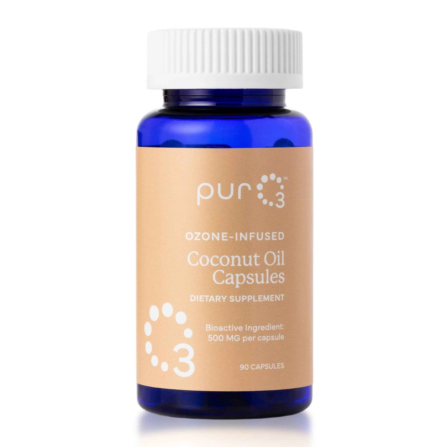 Ozone-Infused Coconut Oil Capsules