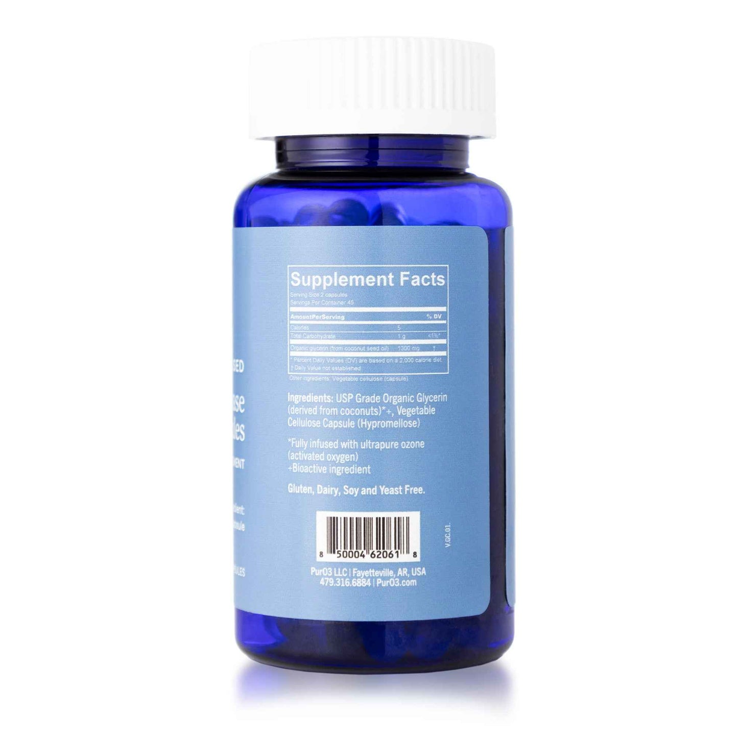 Ozone-Infused Glycerin Capsules