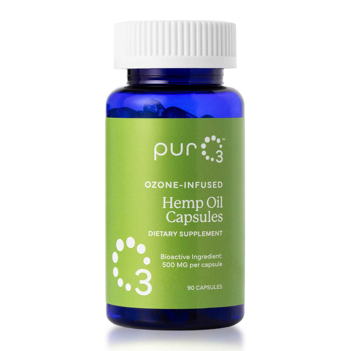 Ozone-Infused Hemp Oil Capsules