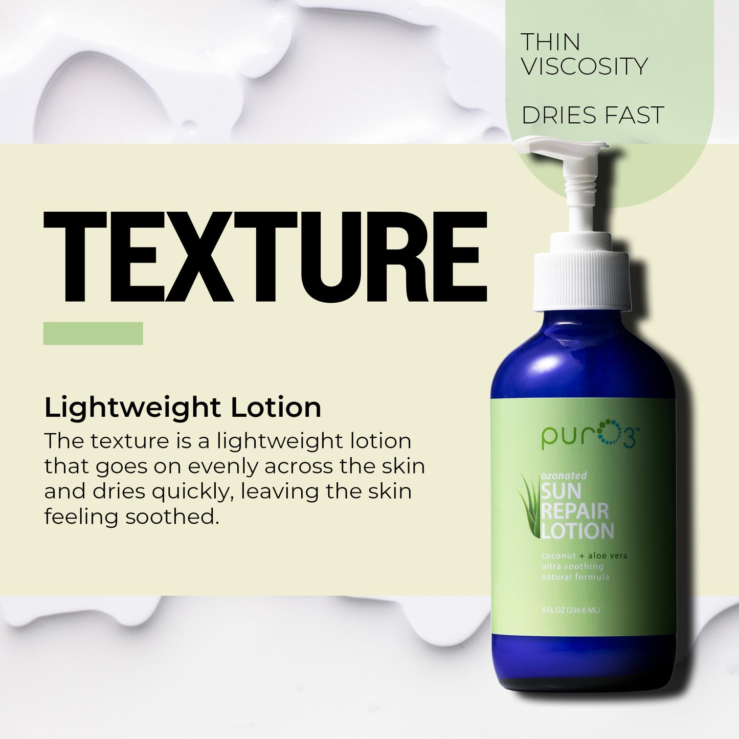 Ozone-Infused Sun Repair Lotion