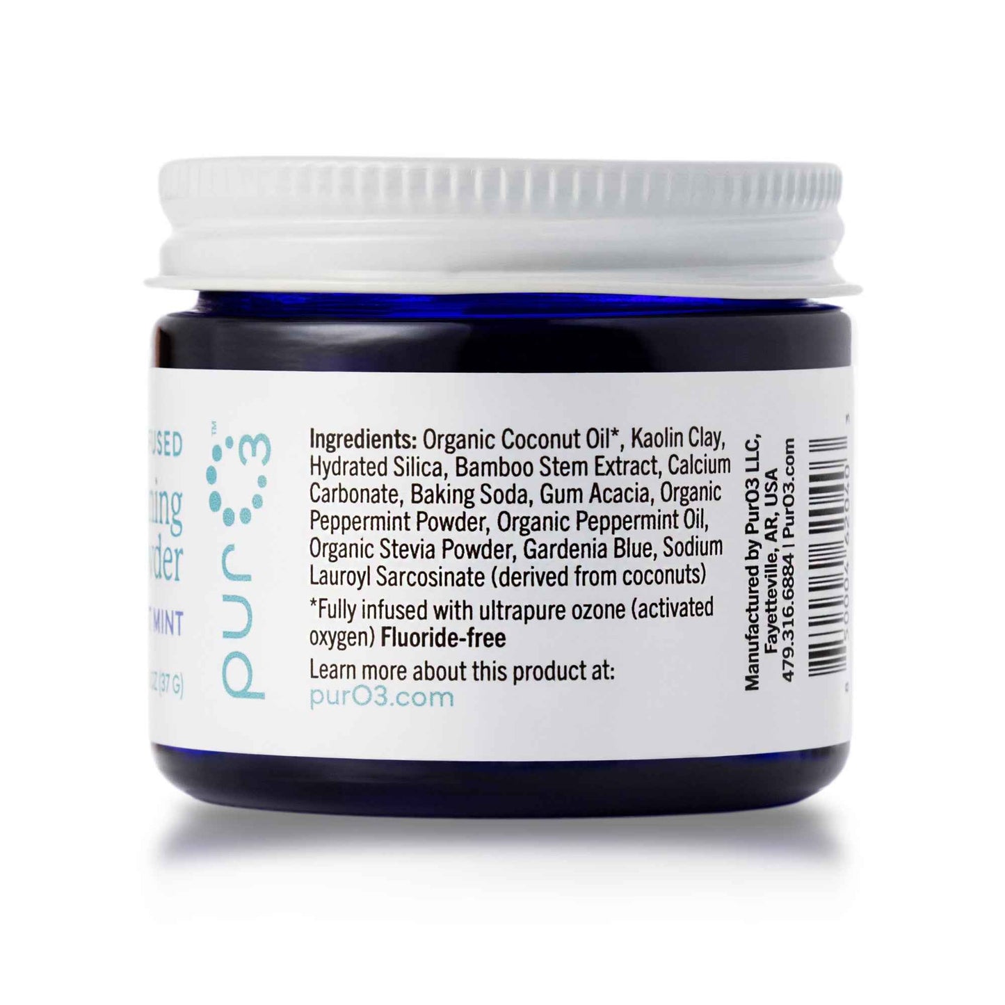 Ozone-Infused Tooth Cleaning Powder