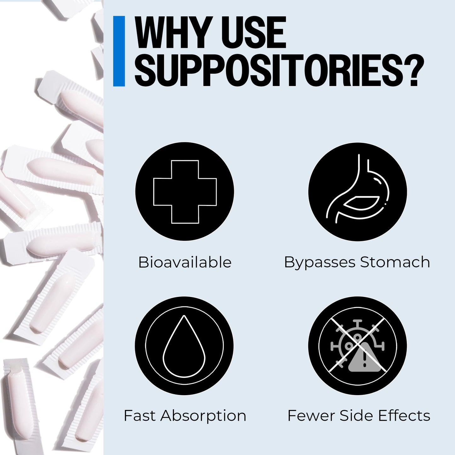 Methylene Blue Suppositories
