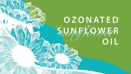 Ozonated sunflower oil