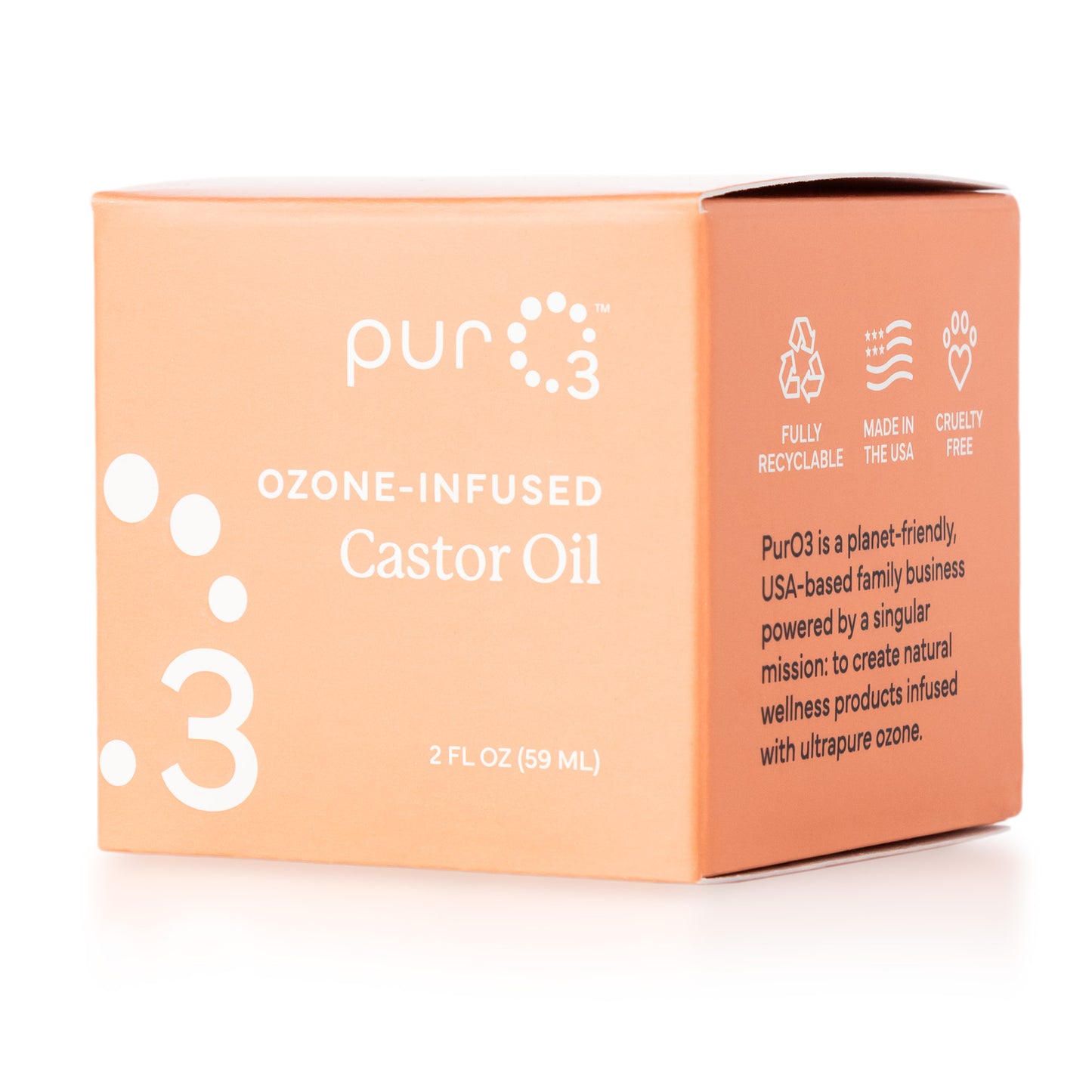 Ozone-Infused Castor Oil