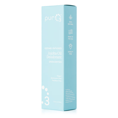 Ozone-Infused Jojoba Oil Roll On Deodorant - Unscented