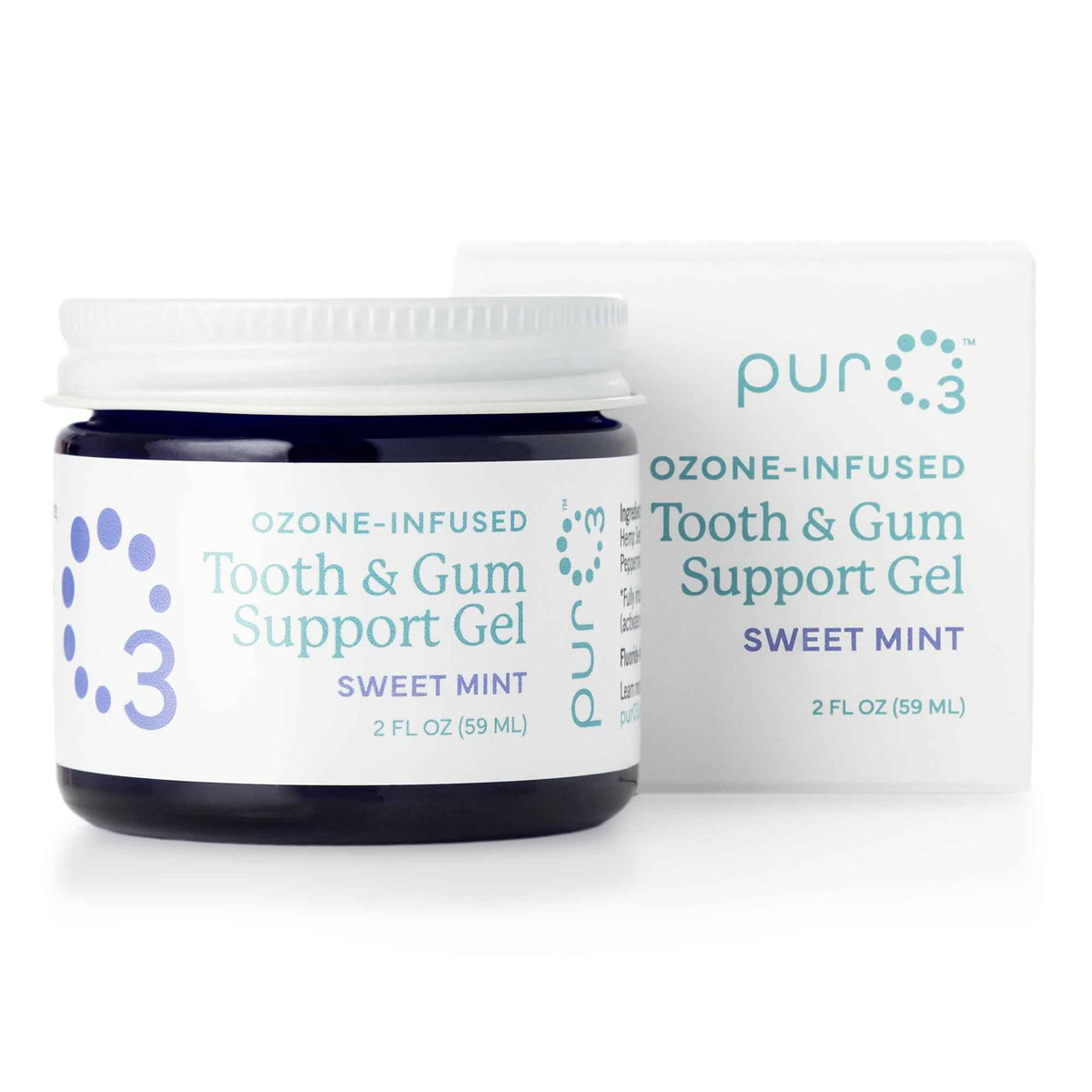 Ozone-Infused Tooth and Gum Support - Peppermint/Stevia – PurO3