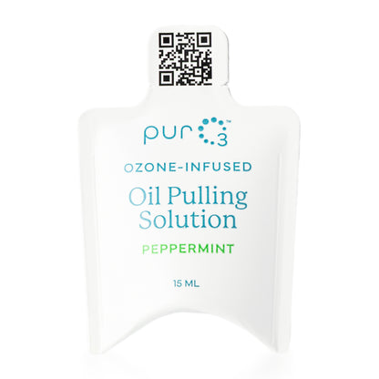 PurO3 Ozone-Infused Oil Pulling Solution Samples
