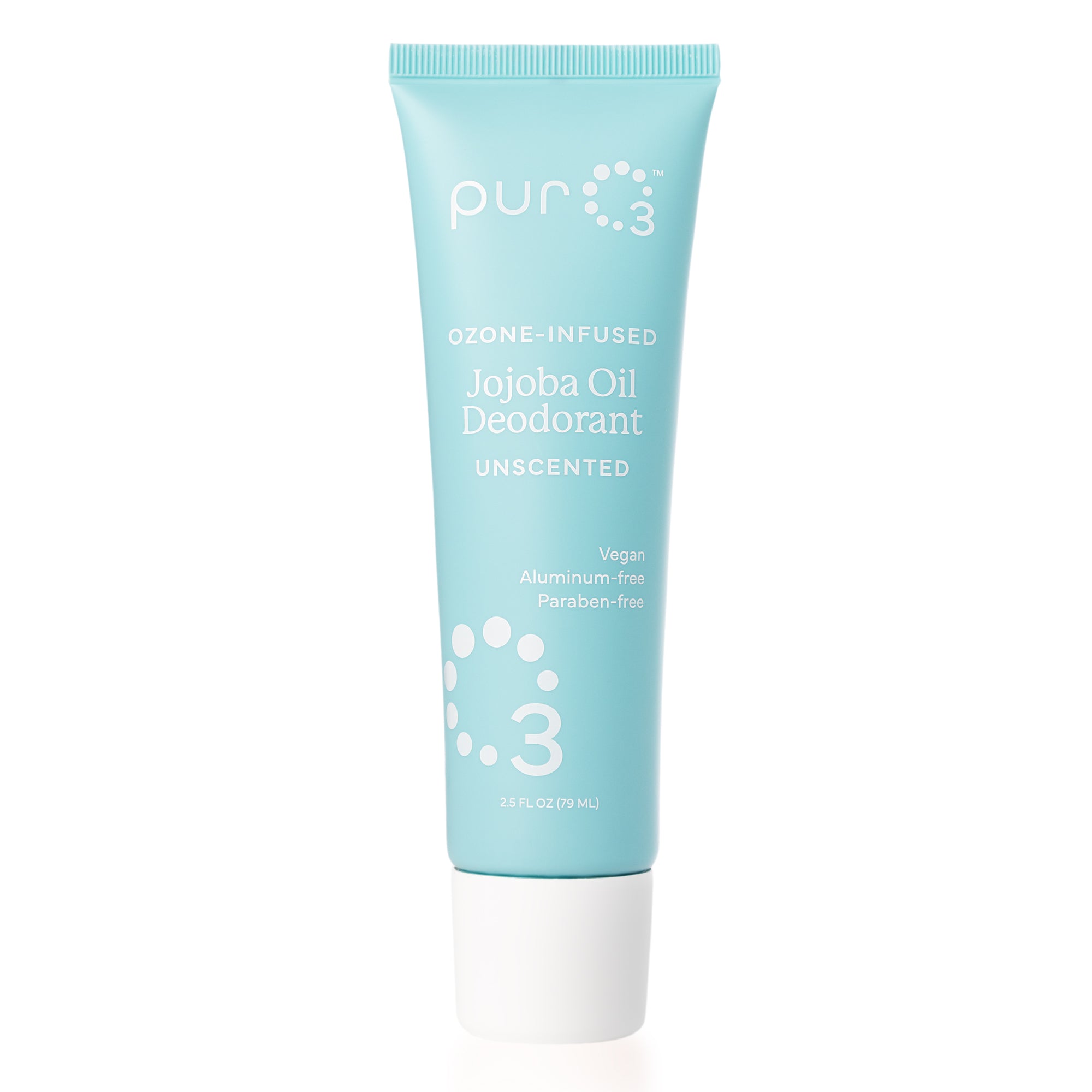 Ozone-Infused Jojoba Oil Roll On Deodorant - Unscented