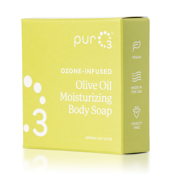 O3 SOAP 80g 3個セット Ozone-Infused Olive Oil Soap – PurO3