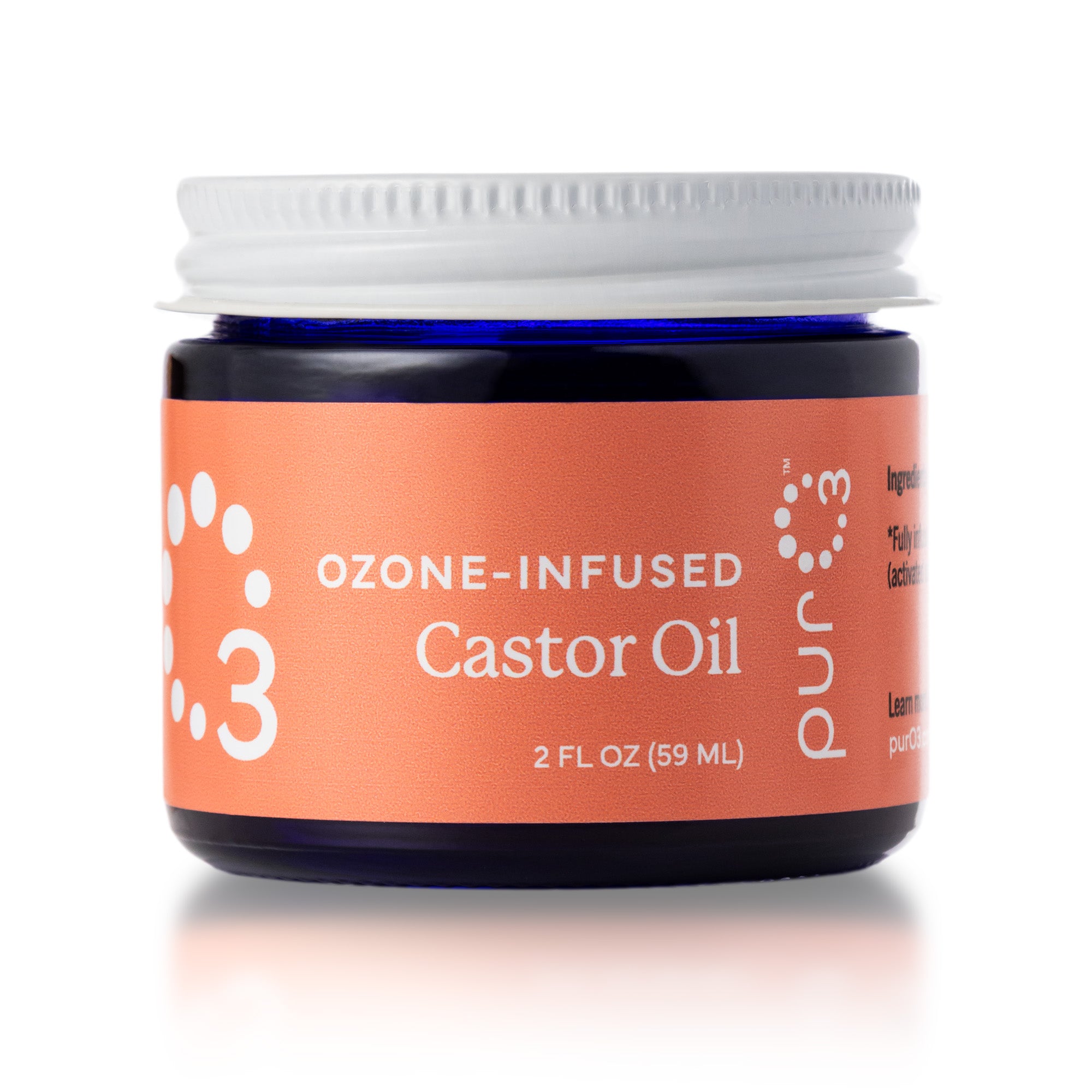 Ozone-Infused Castor Oil