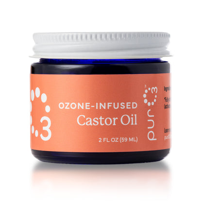 Ozone-Infused Castor Oil