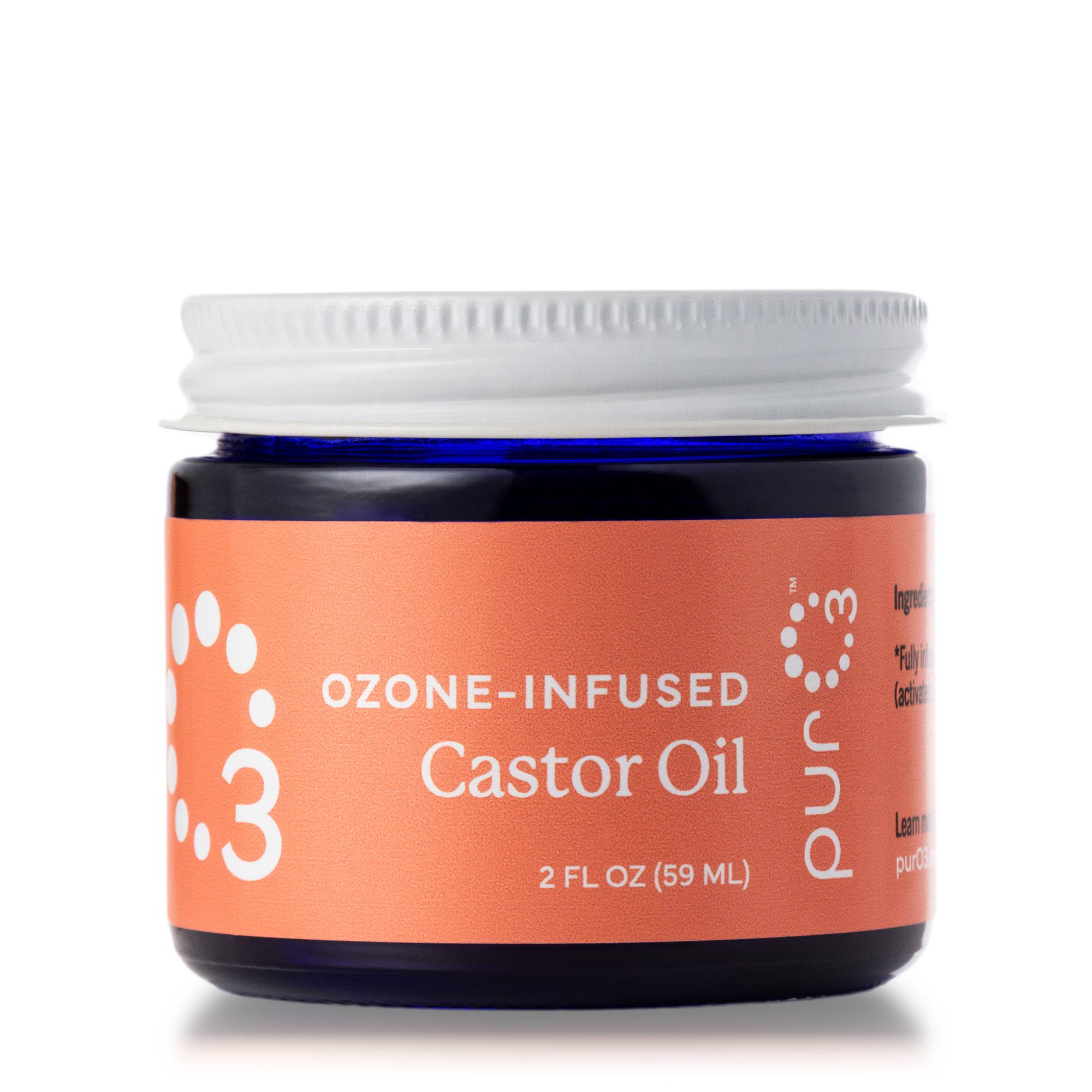 Ozone-Infused Castor Oil