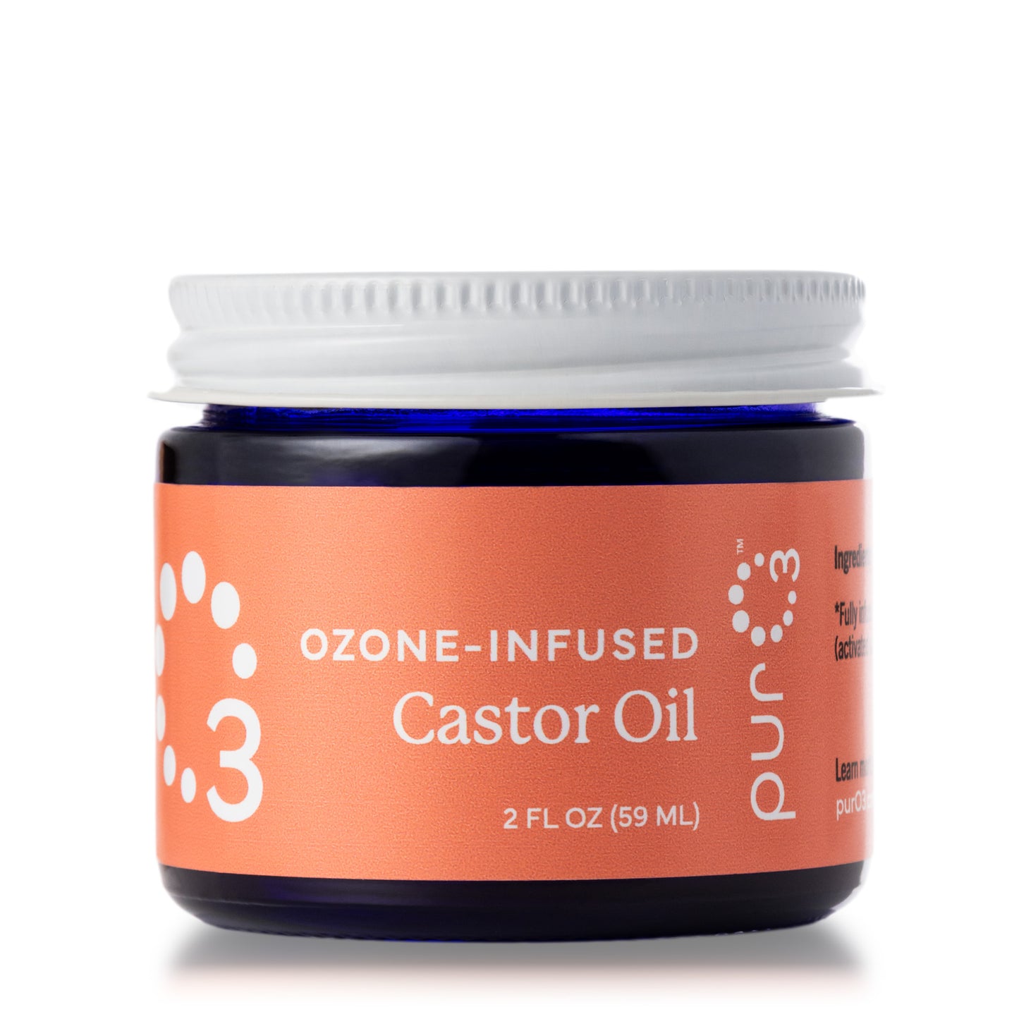 Ozone-Infused Castor Oil
