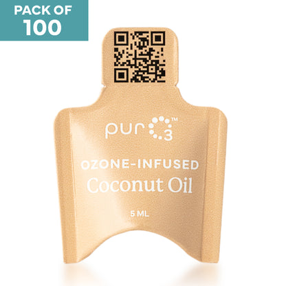 PurO3 Ozone-Infused Coconut Oil Samples