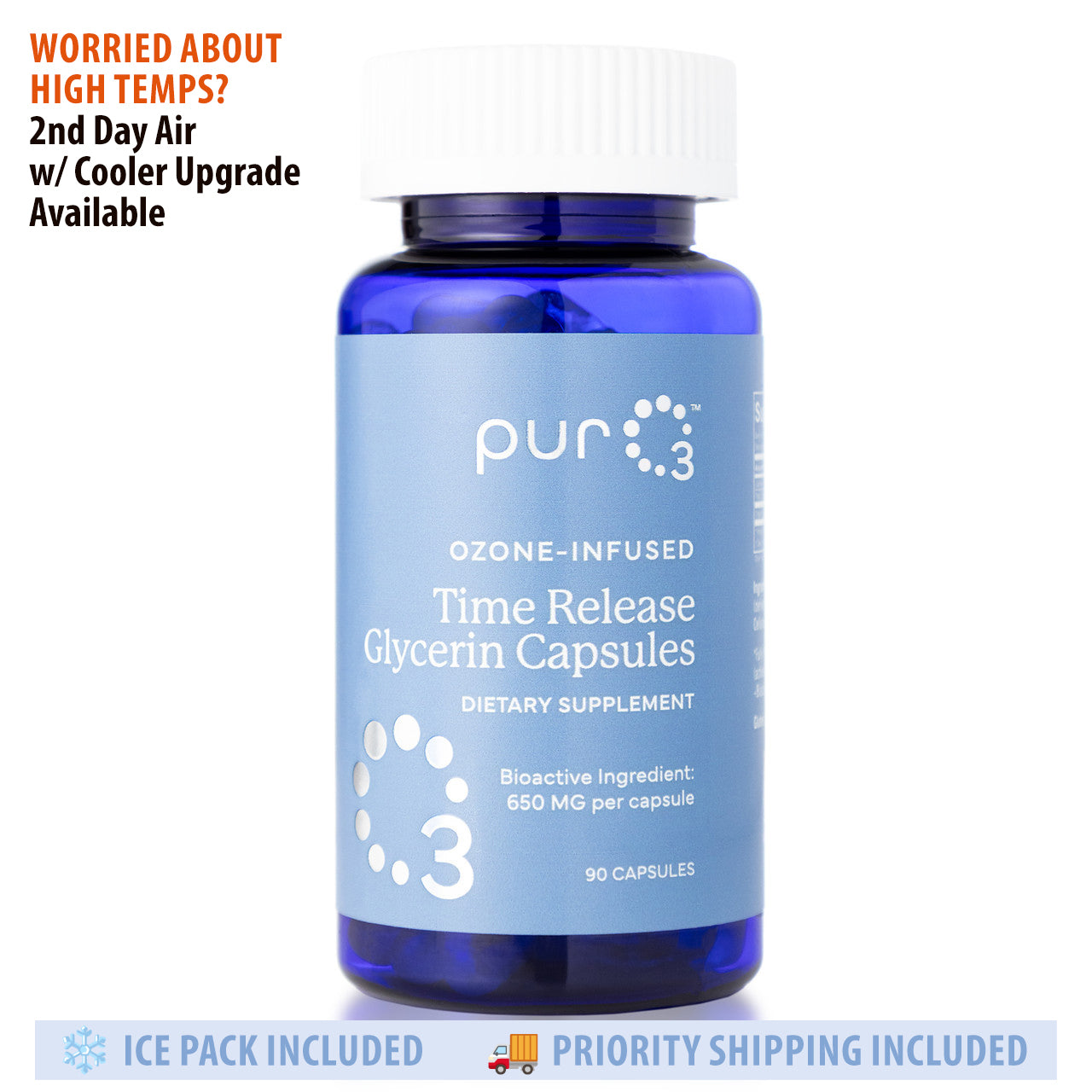 Ozone-Infused Glycerin Capsules