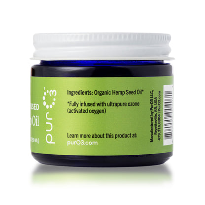 Ozone-Infused Hemp Oil