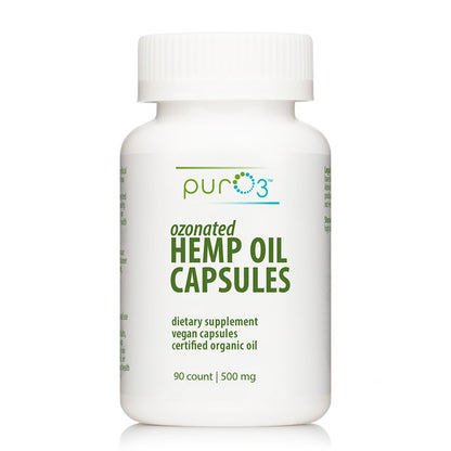 Ozone-Infused Hemp Oil Capsules