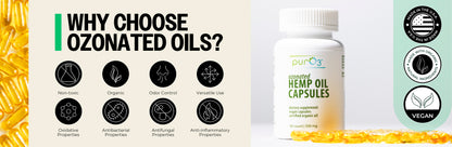 Ozone-Infused Hemp Oil Capsules