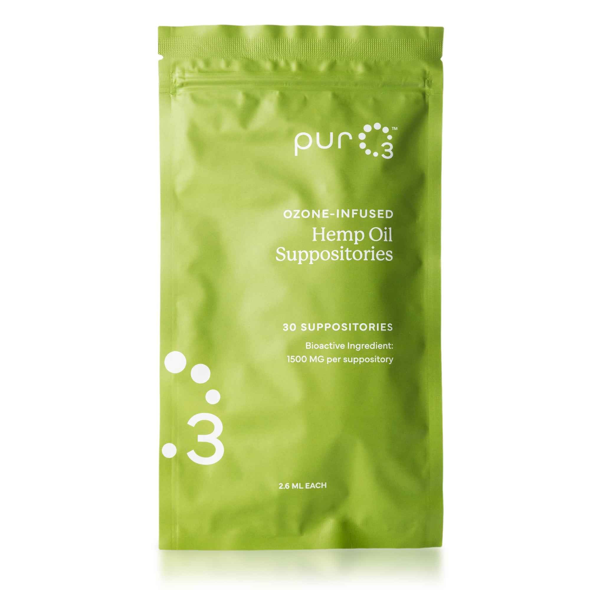 Ozone-Infused Hemp Oil Suppositories – PurO3