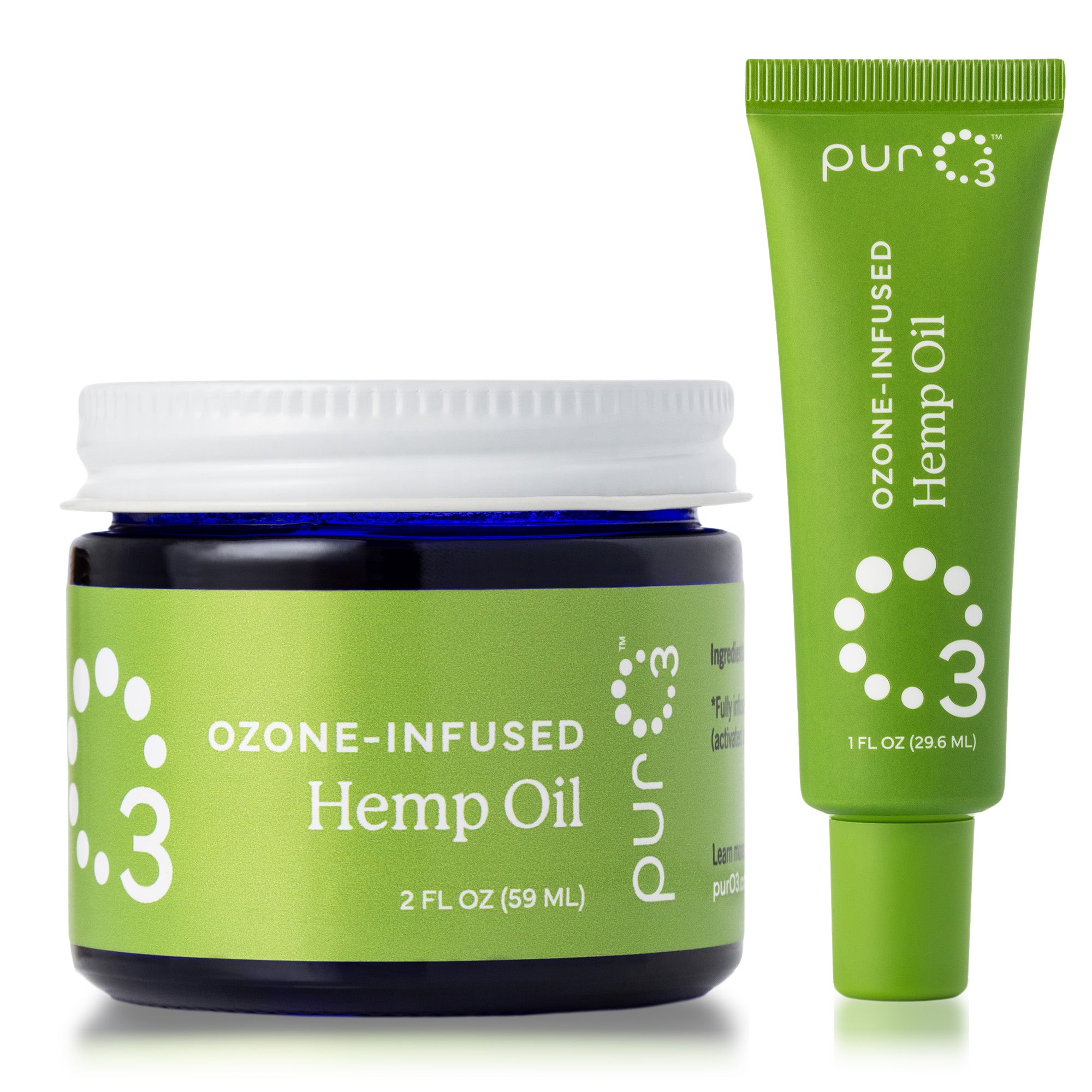 Ozone-Infused Hemp Oil