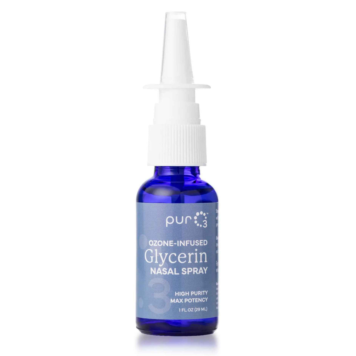 Ozone-Infused Glycerin Nasal Spray