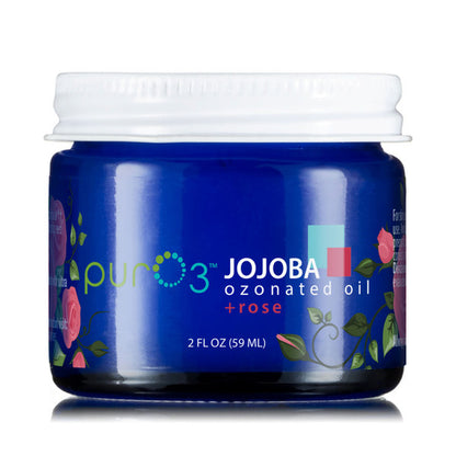 Ozone-Infused Jojoba Oil with Rose