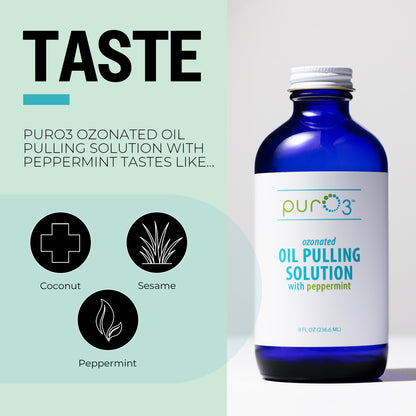 Ozone-Infused Oil Pulling Solution