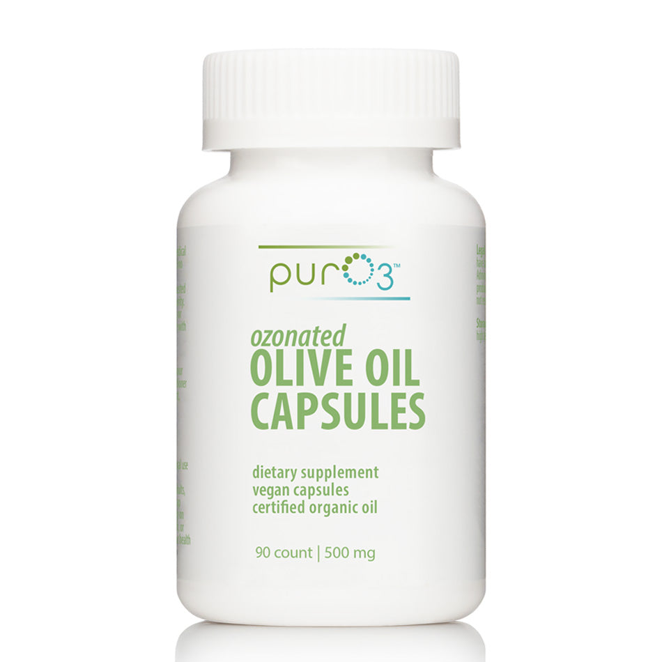 Ozone-Infused Olive Oil Capsules